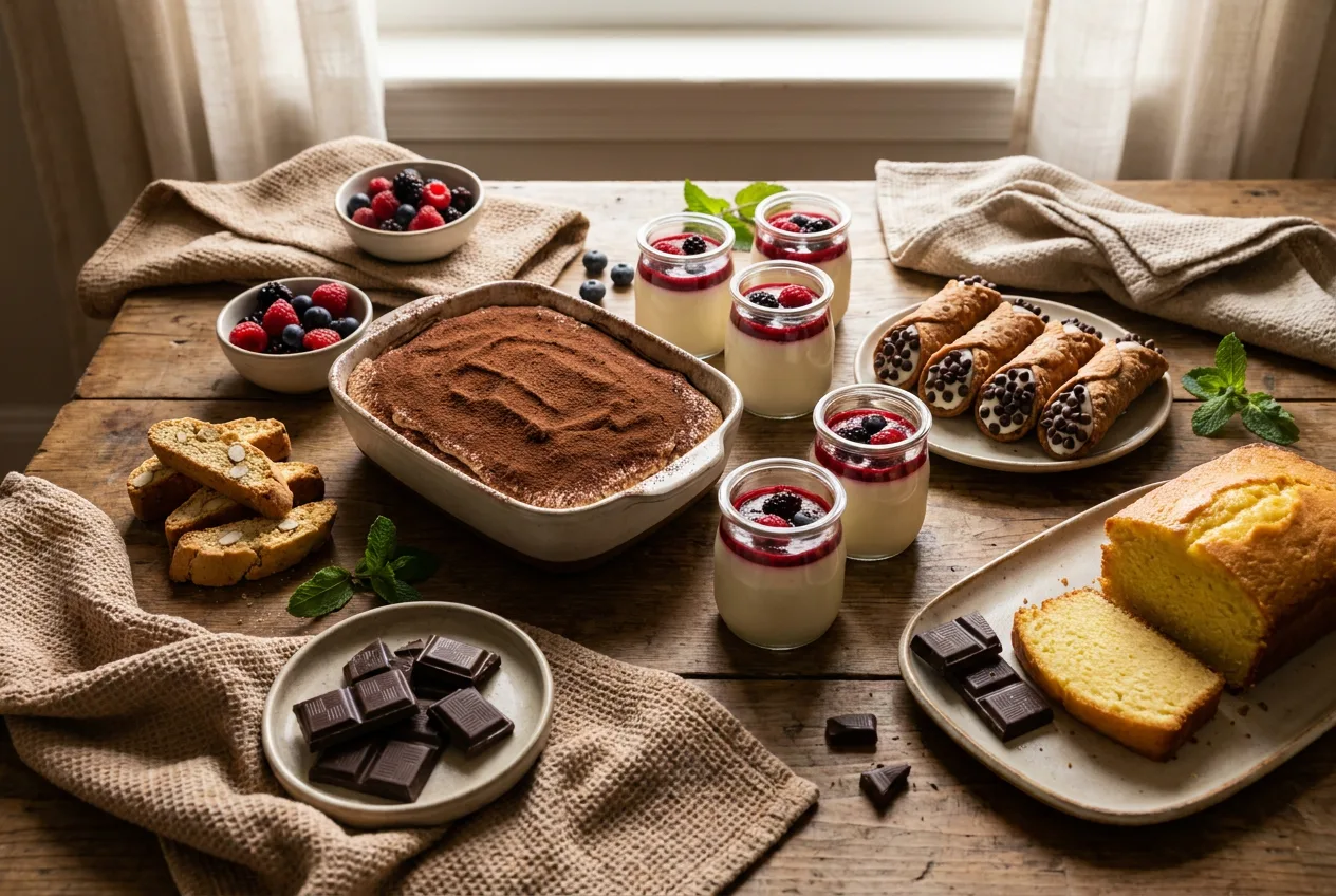 Dolci italiani a basso indice glicemico